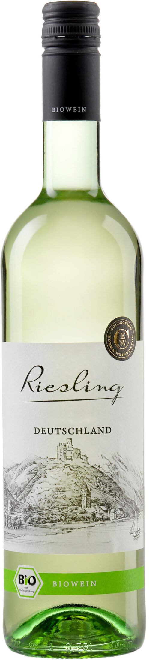 Bio Riesling Rheinhessen QbA trocken 0,75l