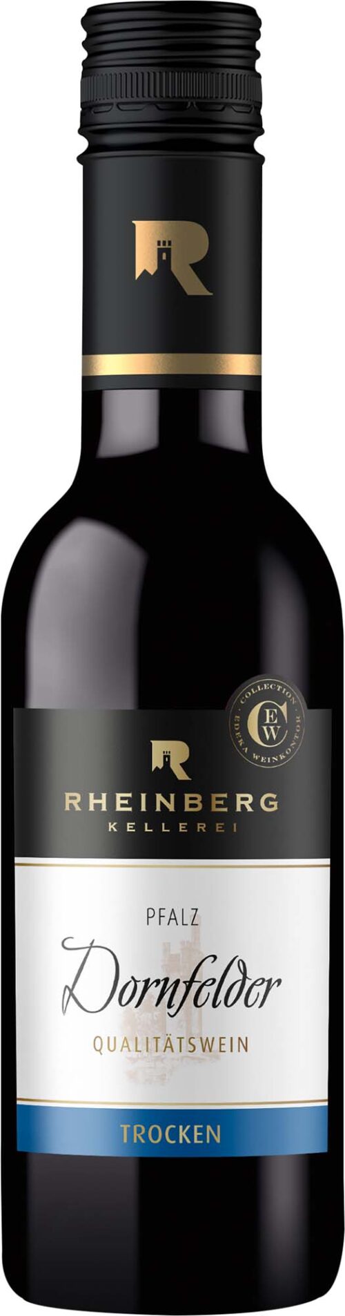 Rheinberg Kellerei Dornfelder Pfalz QbA trocken 0,25l