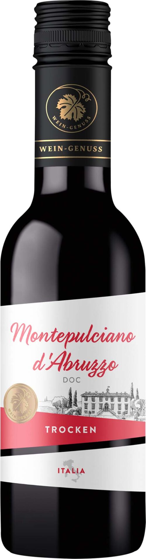 Wein-Genuss Montepulciano IT trocken DOC 0,25l