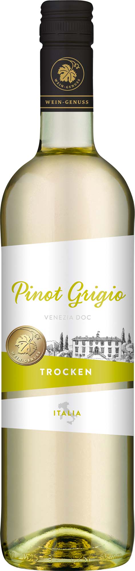 Wein-Genuss Pinot Grigio DOC trocken 0,75l