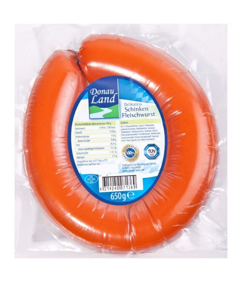 Donauland Schinkenfleischwurst 650g