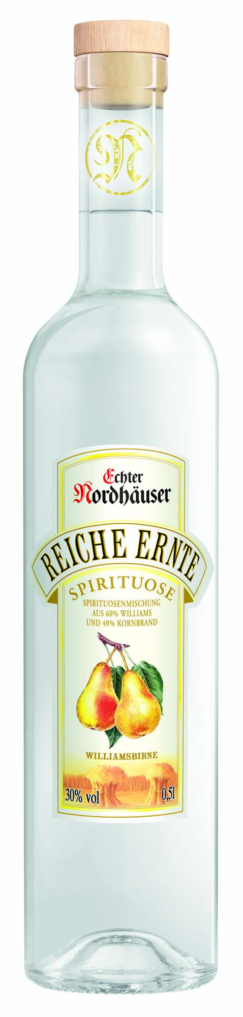 Echter Nordhäuser Reiche Ernte Williamsbirne 0,5l