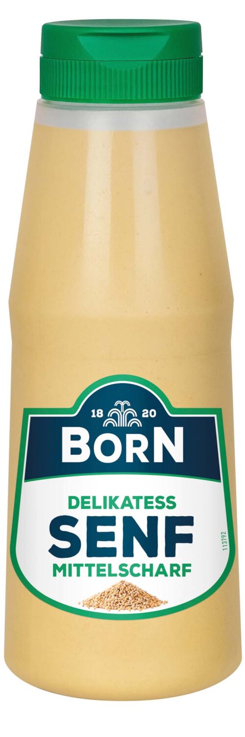 Born Delikatess Senf mittelscharf 300ml