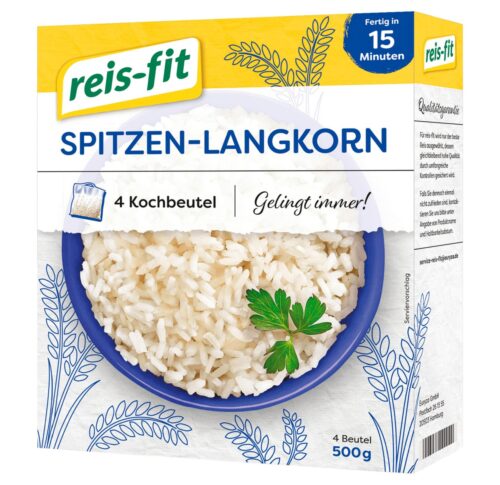 Reis-Fit Spitzen-Langkorn Reis 4x125g