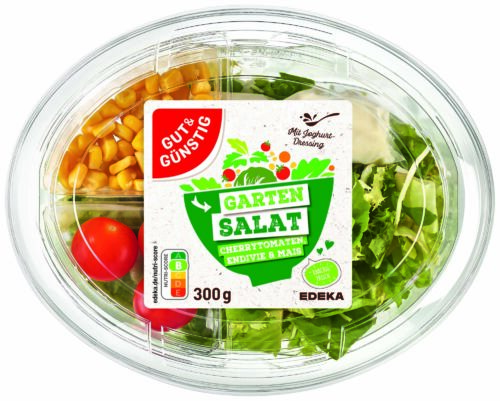 Gut & Günstig Snack Salat Gartensalat 300g