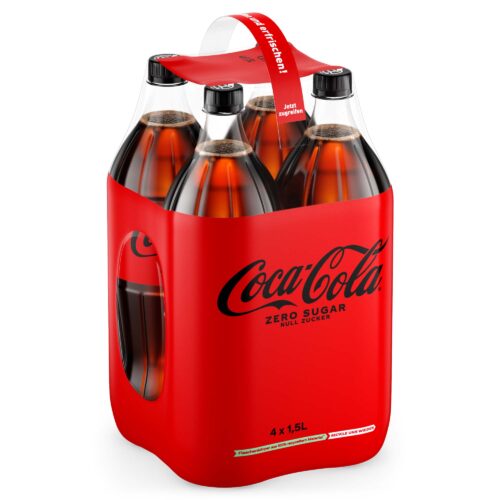 Coca-Cola Zero PET EW 4x1,5l