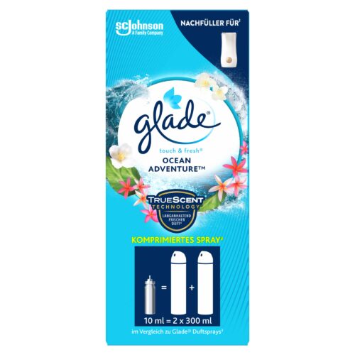 Glade Touch & Fresh Minispray Nachfüller Ocean Adventure 10ml