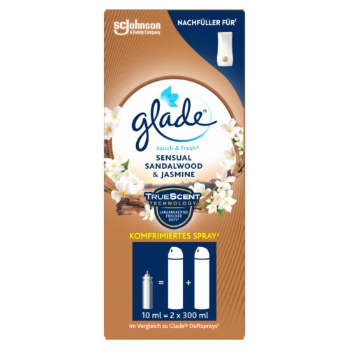 Glade Touch & Fresh Minispray Nachfüller Sandalwood & Jasmine 10ml