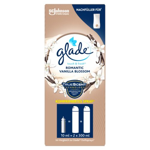 Glade Touch & Fresh Minispray Nachfüller Romantic Vanilla Blossom 10ml