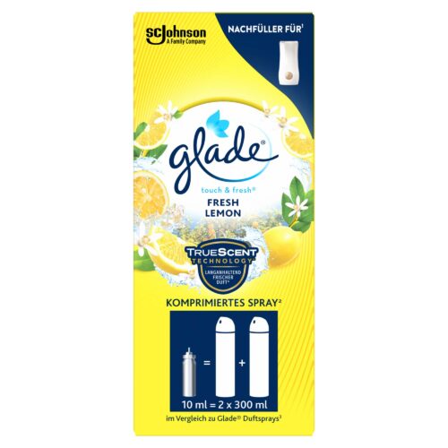 Glade Touch & Fresh Minispray Nachfüller Fresh Lemon 10ml