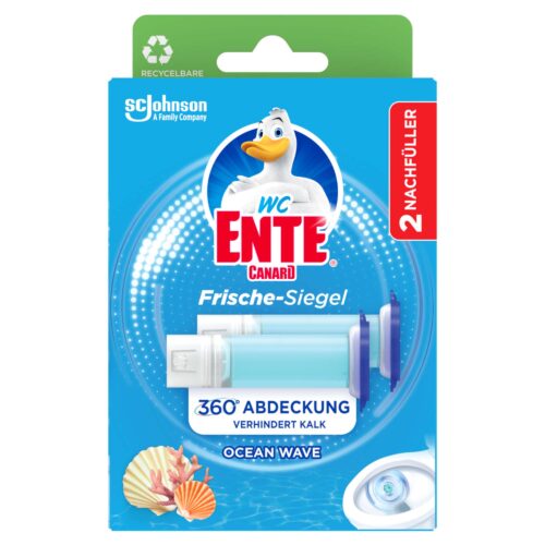 5000204593310 WC Ente Frische Siegel Ocean Wave NF 2x36ml