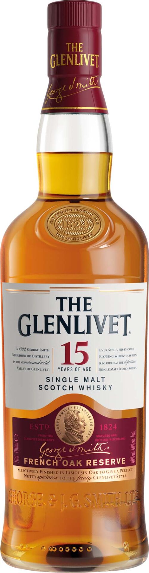 The Glenlivet Whisky 15 Jahre 0,7l