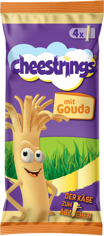 Kerry Cheestrings mit Gouda 40% 4x20g