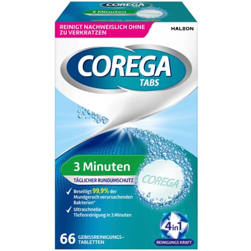 Corega 3 Minuten Tabs Rapid 66ST