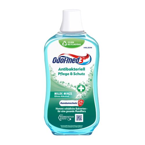 Odol-med3 Mundspülung Antibbakteriell Pflege & Schutz 500ml