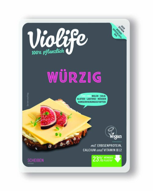 Violife Würzige Scheiben 140g