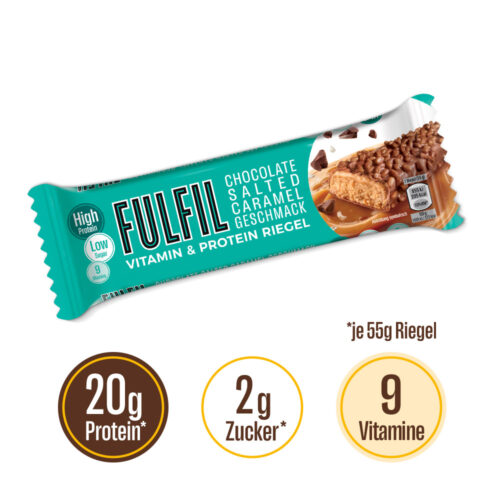 Fulfil Vitamin & Protein Riegel Salted Caramel 55g