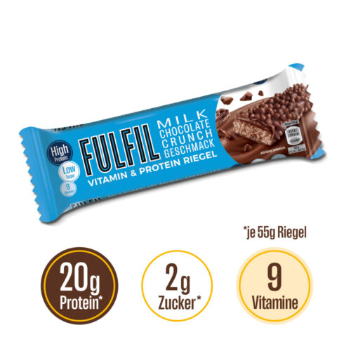 Fulfil Vitamin & Protein Riegel Milk Chocolate 55g