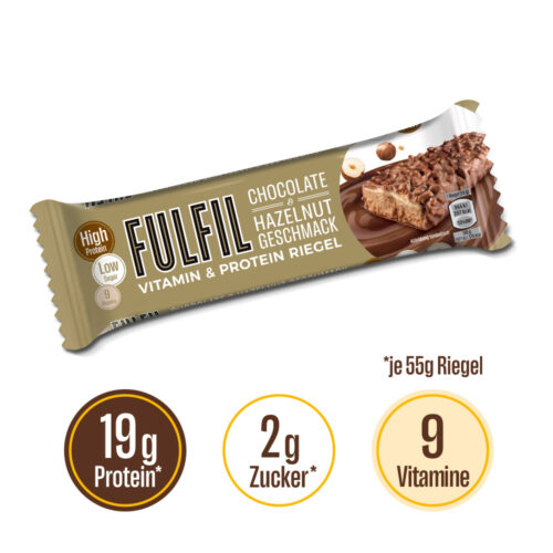 Fulfil Vitamin & Protein Riegel Chocolate & Hazelnut 55g