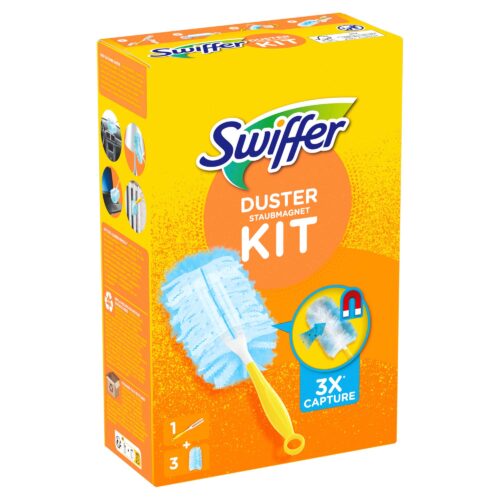 Swiffer Staubmagnet Starterset (Griff + 3 Tücher)