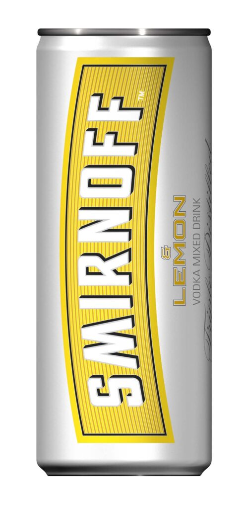 Smirnoff Vodka & Lemon 0,25l