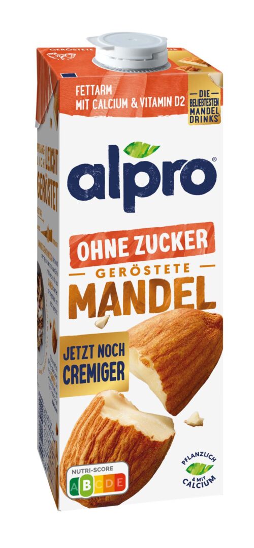 alpro geröstete Mandel Drink ungesüsst 1l