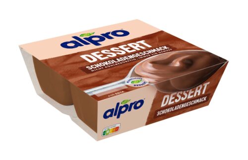 alpro Soja-Dessert Schokolade Mildfein 4x125g