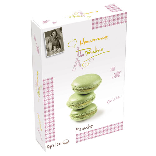 Macarons De Pauline Pistache 72g