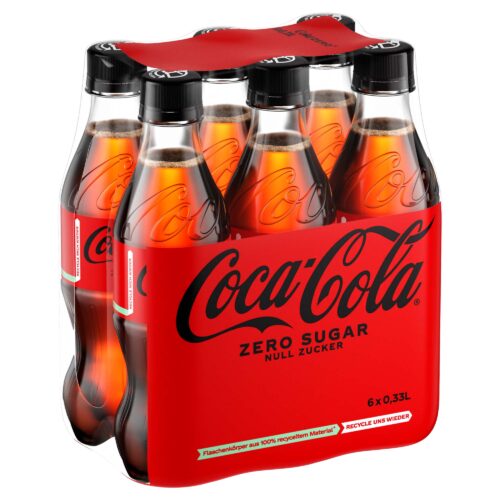 Coca-Cola Zero PET MW 6x0,33l