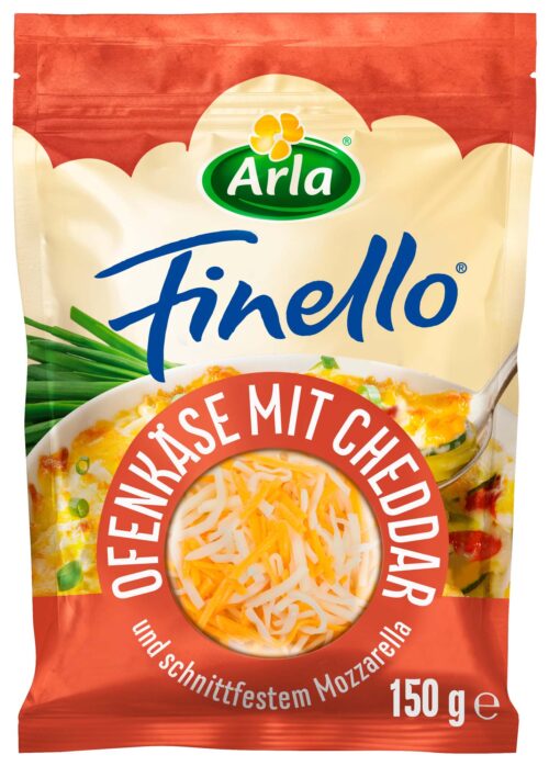 Arla Finello Ofenkäse gerieben 46% 150g