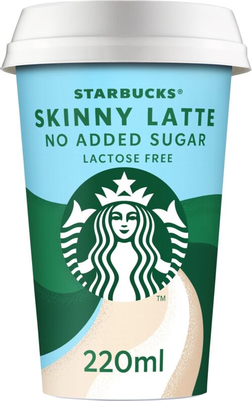 Starbucks Caffé Latte no added Sugar 220ml