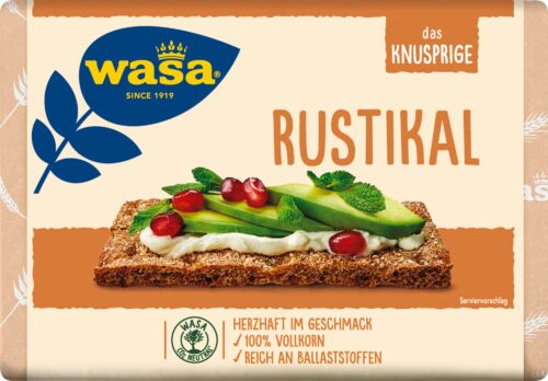 Wasa Knäckebrot Rustikal 275g