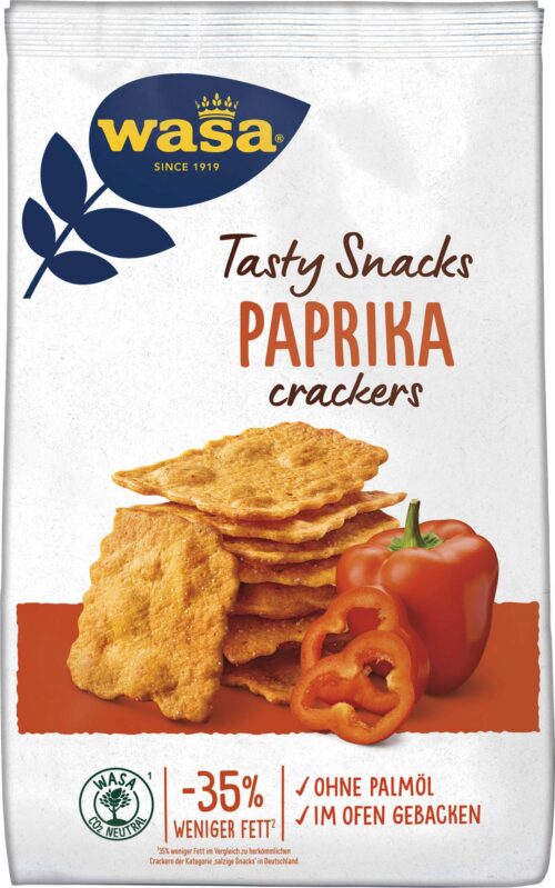 Wasa Tasty Cracker Paprika 150g