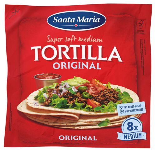 Santa Maria Soft Tortilla Original 320g