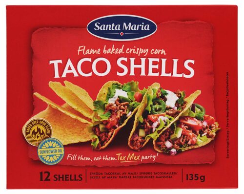 Santa Maria Taco Shells 135g