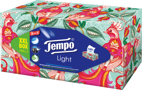 Tempo Taschentücher XXL Light 140ST