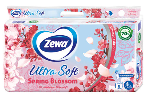 Zewa Ultra Soft Toilettenpapier 4lagig 8x150 Blatt