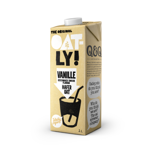 Oatly Hafer Drink Vanille 1l