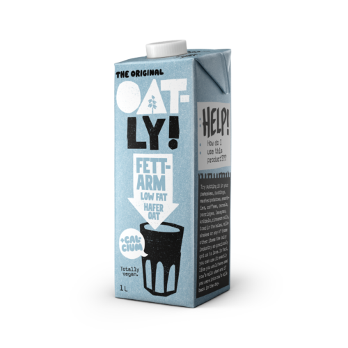 Oatly Hafer Drink Fettarm 1l
