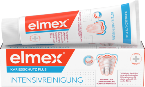 elmex Zahncreme Kariesschutz Plus Intensivreinigung 50 ml