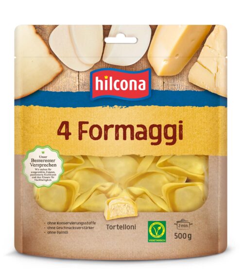 Hilcona Tortelloni 4 Formaggi 500g