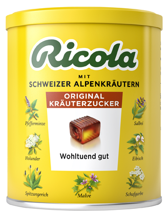 Ricola Original Kräuterzucker in der Dose 250g