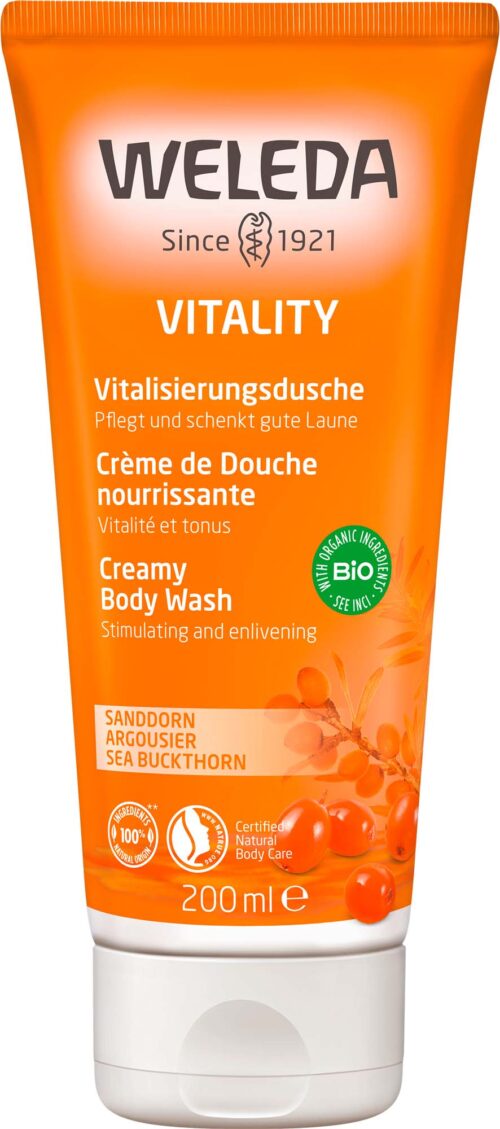 Weleda Cremedusche Vitality Sanddorn 200ml