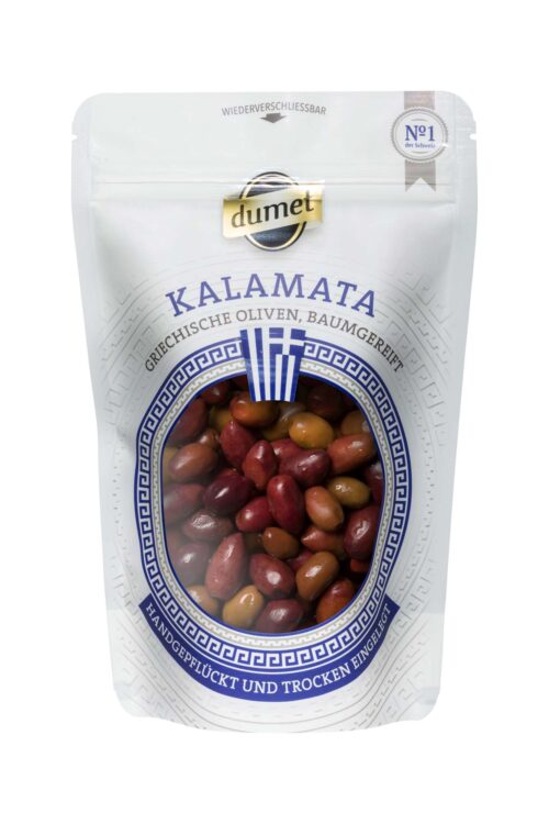 Dumet Kalamat Oliven schwarz 200g