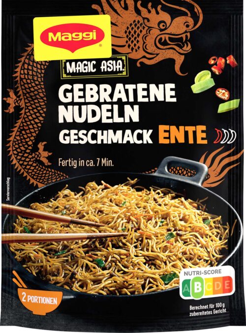 7613030700067 Maggi Magic Asia Gebratene Nudeln Ente 119g
