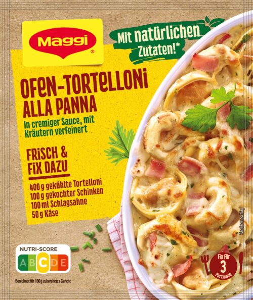 7613031698417 Maggi Fix Ofen-Tortelloni alla Panna 36g