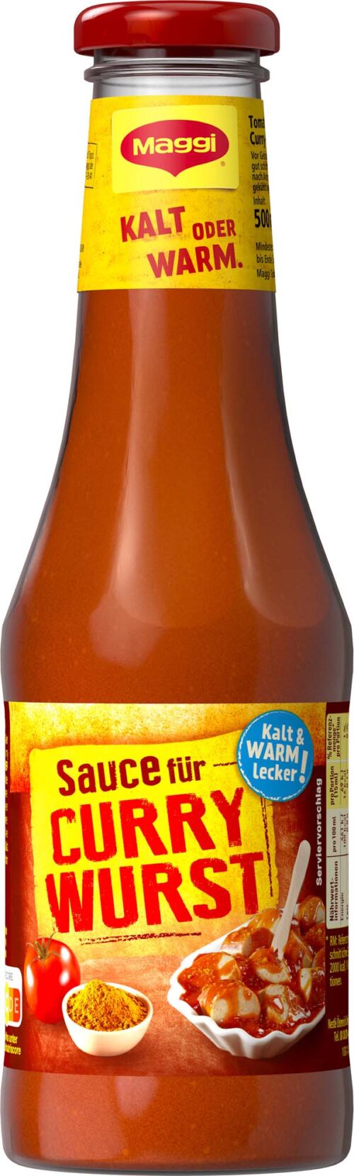 7613035037076 Maggi Sauce für Currywurst 0,5l