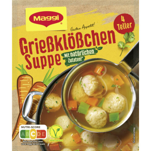 7613035151697 Maggi Guten Appetit Grießklößchen Suppe ergibt 1l