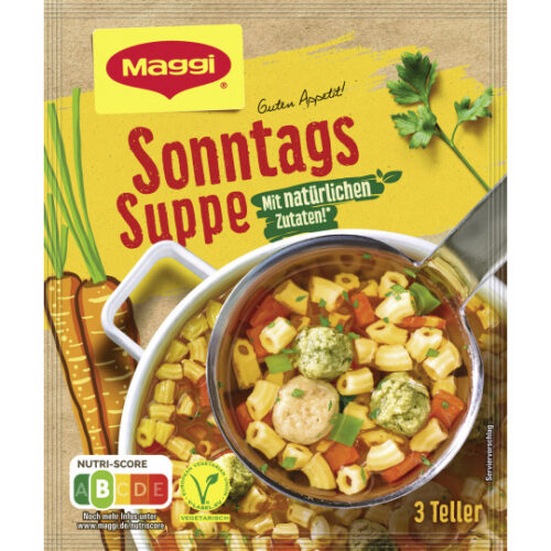 7613035151727 Maggi Guten Appetit Sonntags Suppe ergibt 750ml