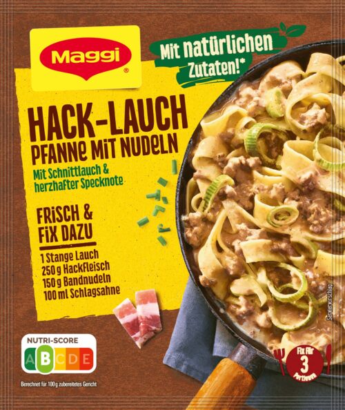 7613035410497 Maggi Fix Hack Lauch Pfanne 42g